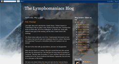 Desktop Screenshot of lymphomaniacsblog.blogspot.com