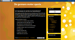 Desktop Screenshot of degennaromotorsports.blogspot.com