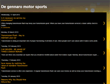 Tablet Screenshot of degennaromotorsports.blogspot.com