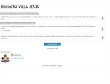 Tablet Screenshot of bibliocravillajesus.blogspot.com