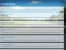 Tablet Screenshot of ernestobaron-info.blogspot.com