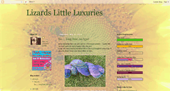 Desktop Screenshot of lizardslittleluxuries.blogspot.com