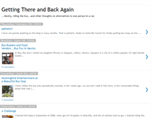 Tablet Screenshot of gettingthereandbackagain.blogspot.com