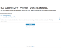 Tablet Screenshot of buy-sustanon-winstrol-dianabol-roids.blogspot.com