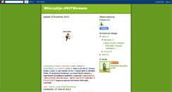 Desktop Screenshot of antonizawadzki.blogspot.com