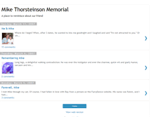 Tablet Screenshot of mikememorial.blogspot.com