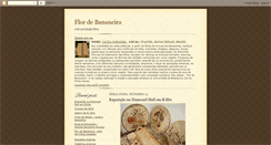 Desktop Screenshot of flordebananeira.blogspot.com