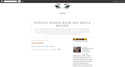 Desktop Screenshot of biasedbookreview.blogspot.com