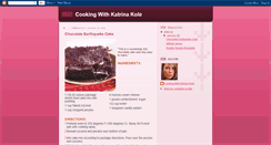 Desktop Screenshot of cookingwithkatrina.blogspot.com