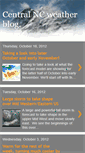 Mobile Screenshot of centralncweatherblog.blogspot.com