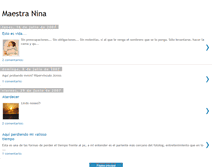 Tablet Screenshot of maestra-nina.blogspot.com