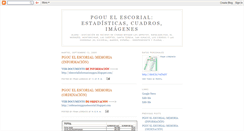 Desktop Screenshot of elescorialpgou.blogspot.com