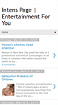 Mobile Screenshot of intenspage.blogspot.com