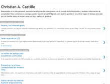 Tablet Screenshot of christiancastillo.blogspot.com