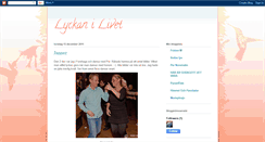 Desktop Screenshot of lyckanilivet.blogspot.com