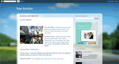Desktop Screenshot of freebeelondon.blogspot.com