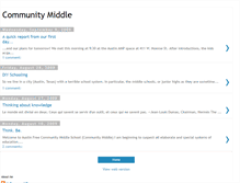 Tablet Screenshot of communitymiddle.blogspot.com