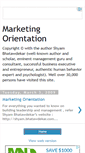 Mobile Screenshot of marketing-orientation.blogspot.com