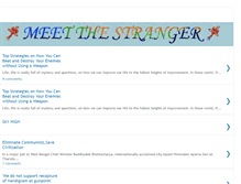 Tablet Screenshot of meetthestranger.blogspot.com