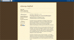 Desktop Screenshot of nijmeegs-dagblad.blogspot.com