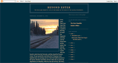 Desktop Screenshot of beyondester.blogspot.com