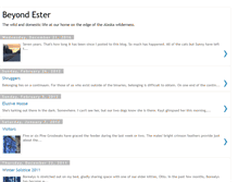 Tablet Screenshot of beyondester.blogspot.com