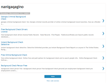 Tablet Screenshot of nanigaqagino.blogspot.com
