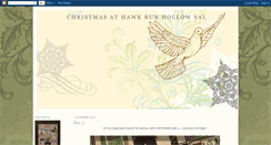 Desktop Screenshot of christmasathawkrunhollowsal.blogspot.com