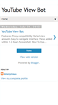 Mobile Screenshot of premiumyoutubeviewbot.blogspot.com