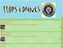 Tablet Screenshot of llopsidaines-parets.blogspot.com