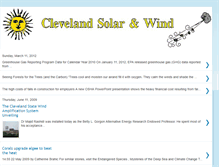 Tablet Screenshot of clevelandsolar-wind.blogspot.com