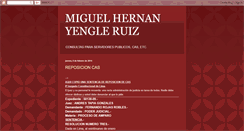 Desktop Screenshot of miguelyengle.blogspot.com