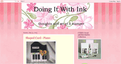 Desktop Screenshot of doingitwithink.blogspot.com