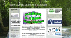 Desktop Screenshot of karenlinesolucoes.blogspot.com