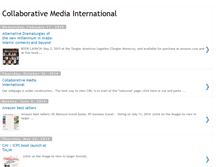 Tablet Screenshot of collaborativemedia.blogspot.com
