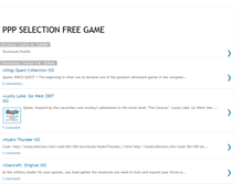 Tablet Screenshot of pppselection-game.blogspot.com