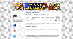 Desktop Screenshot of lojavinnygames.blogspot.com