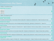 Tablet Screenshot of comunidadeeloychaves.blogspot.com