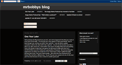 Desktop Screenshot of mrbobbysblog17.blogspot.com