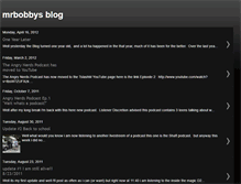 Tablet Screenshot of mrbobbysblog17.blogspot.com