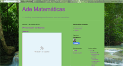 Desktop Screenshot of adematematicas.blogspot.com