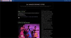 Desktop Screenshot of la-magicienne-doz.blogspot.com