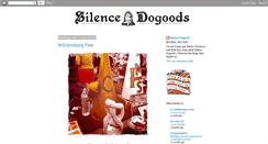 Desktop Screenshot of misssilencedogood.blogspot.com