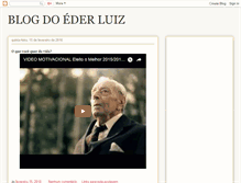 Tablet Screenshot of blogdoederluiz.blogspot.com