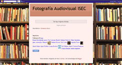 Desktop Screenshot of fotografiaycineisec.blogspot.com