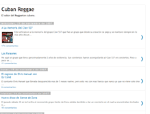 Tablet Screenshot of cubanreggae.blogspot.com