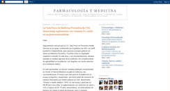Desktop Screenshot of farmacoymedicina.blogspot.com