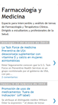 Mobile Screenshot of farmacoymedicina.blogspot.com
