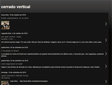 Tablet Screenshot of cerradovertical.blogspot.com