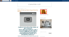 Desktop Screenshot of cadavercat.blogspot.com